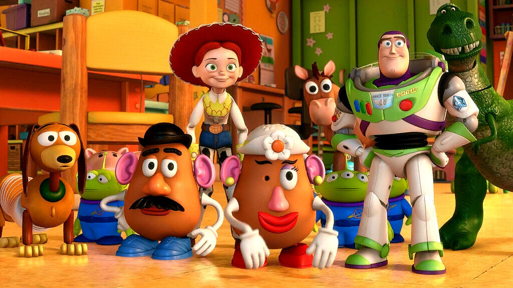 Включи а 4 персонажа. Toy story мультфильм. Герои мультфильма история игрушек. История игрушек 1. История игр.