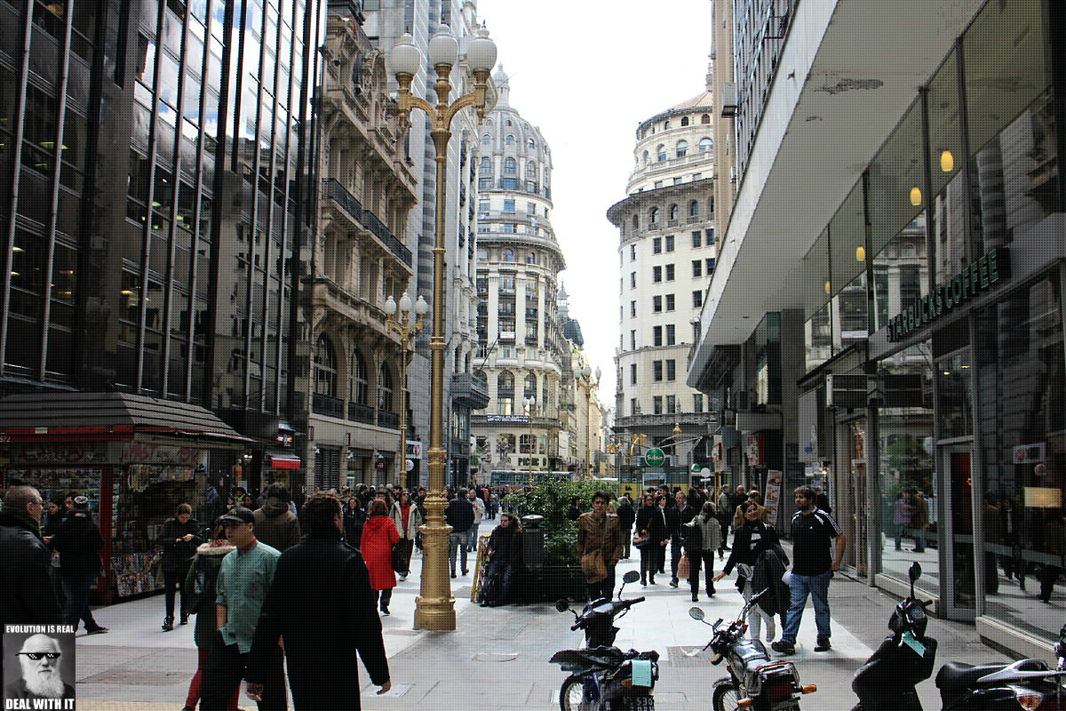 Улица Флорида в Буэнос-Айресе