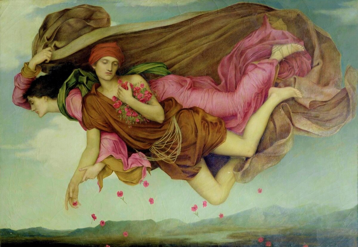 'Night and Sleep' by Evelyn De Morgan is a highlight of Pre-Raphaelite Sisters at the National Portrait Gallery © The Bridgeman Art Library