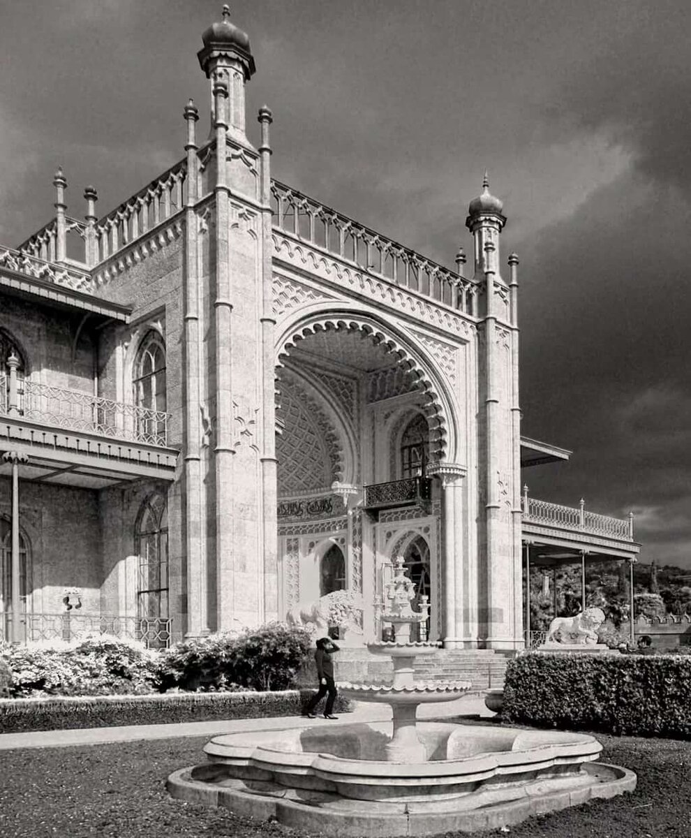 Историческое фото Воронцовского дворца