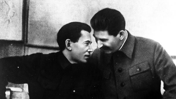 Н.Ежов и И.Сталин