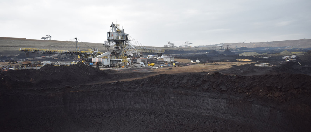 Угледобывающей карьер  Костолац