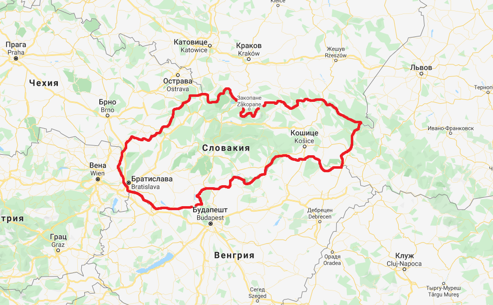 Границы чехословакии. Столица Словакии на карте. Словакия на карте Европы.