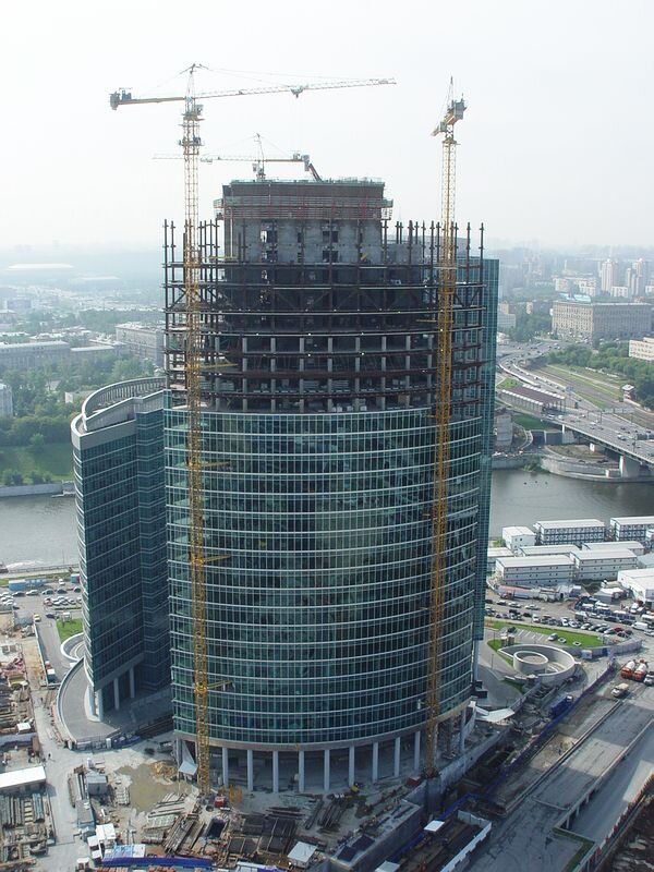 Строительство башни в москве