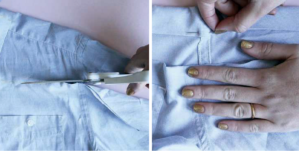 Перешиваем рубашку