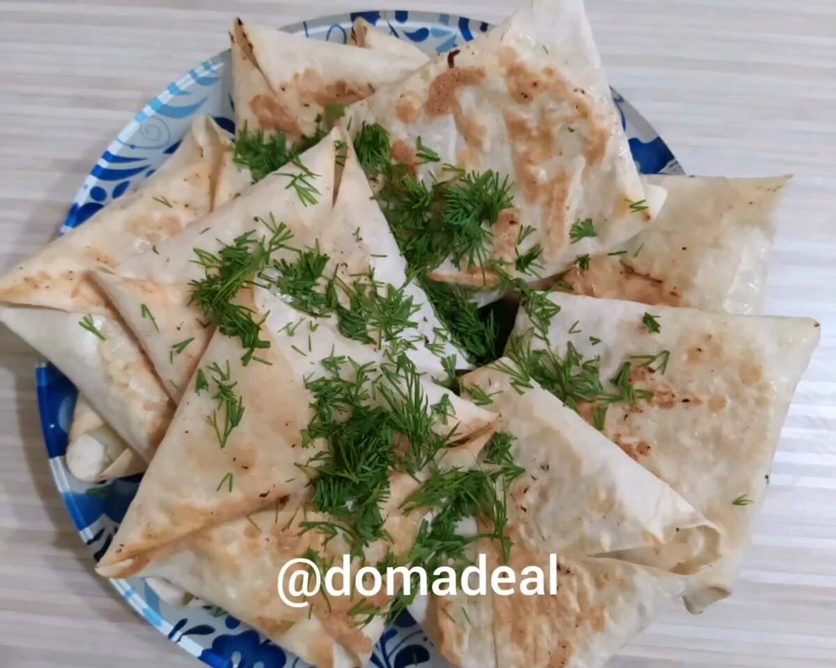 Закуска из лаваша