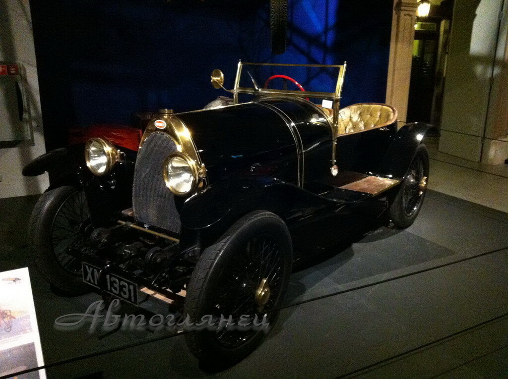1913 Bugatti Type 18 Sports Two-Seater Black Bess