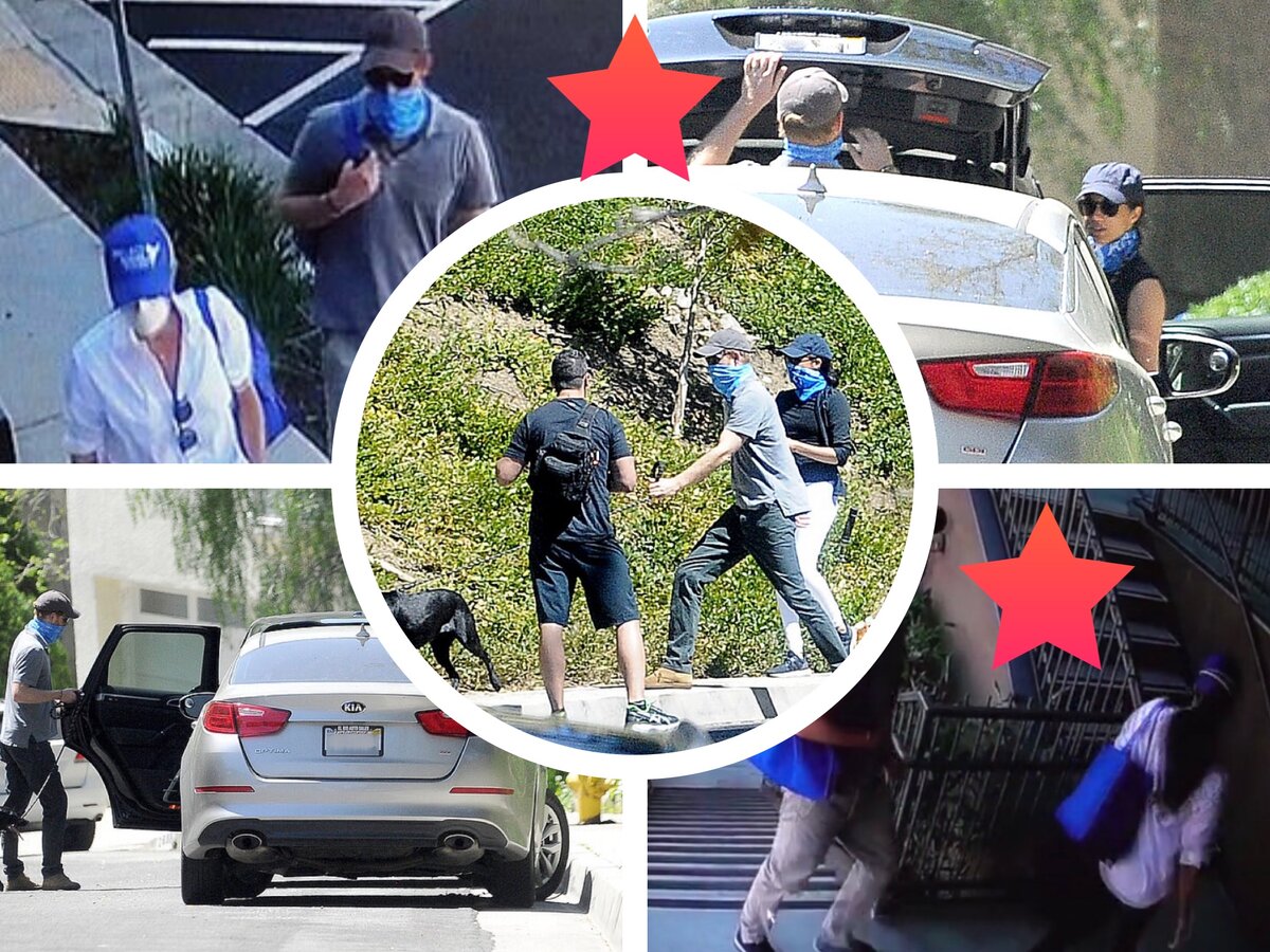 Меган и Гарри в Калифорнии выглядят так…