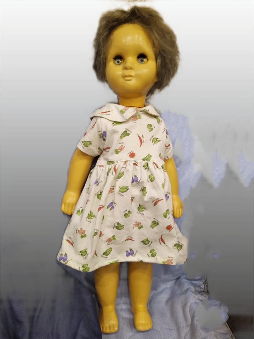 Кукла СССР Оля, Минск. Из коллекции авторов.