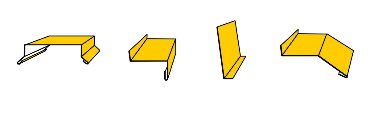 Отливы, откосы, кровельные фартуки, нащельники