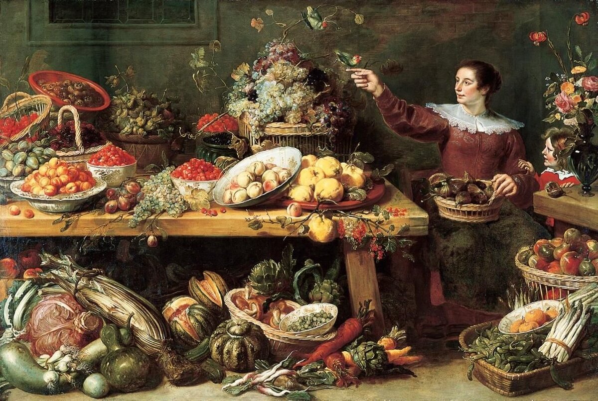 Франс Снейдерс "Овощная лавка"
