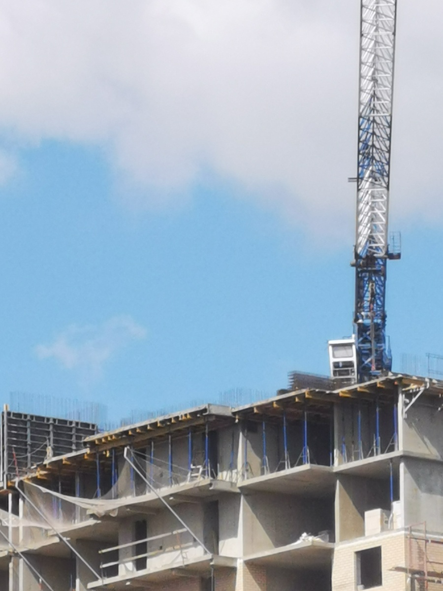 Очередная стройка за окном