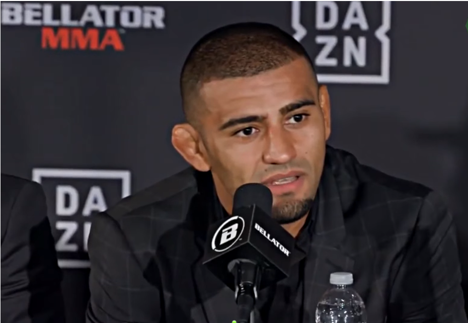 Дуглас Лима на пресс конференции после боя с Макдональдом на Bellator 206