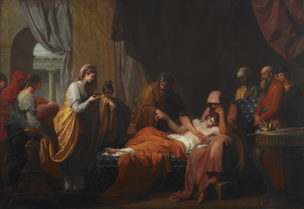 Болезнь Антиоха — Бенджамин Уэст (1738–1820) // Birmingham Museum of Art 