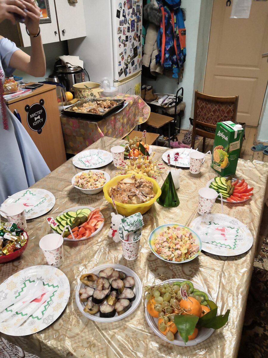 Часто бывает, что соседи готовят вместе 