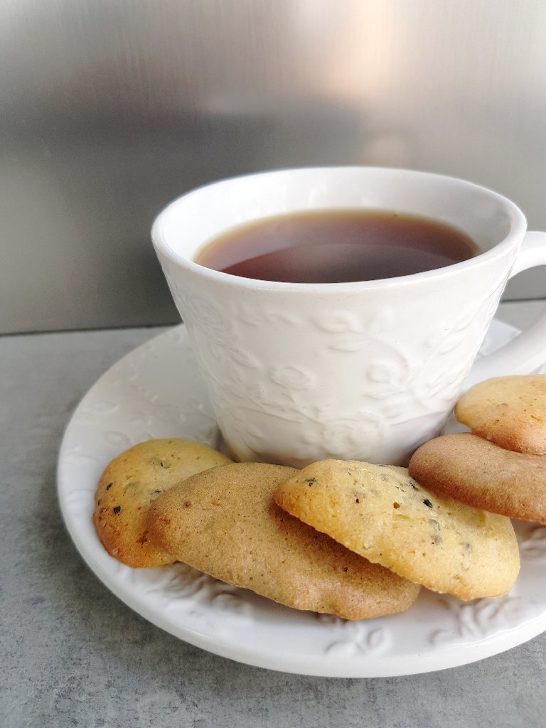 Вкусное печенье бисквитной структуры