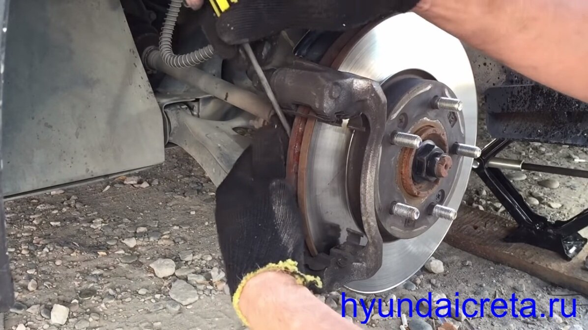 Hyundai creta задние колодки