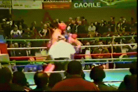 Александр Поветкин vs Патрик Матейка. Фрагменты первого раунда