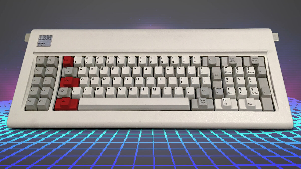 Клавиши Ctrl Alt Escape на клавиатуре IBM PC