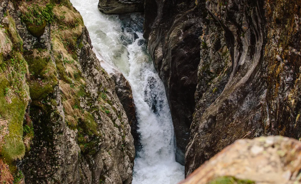 Водопад чертова мельница домбай фото