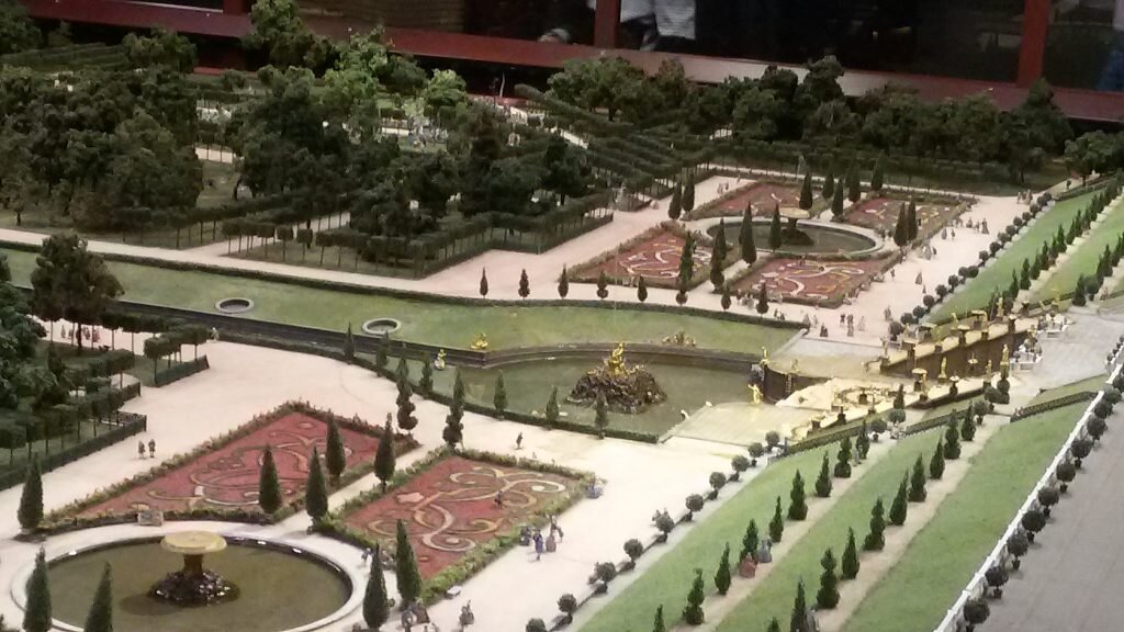 Петровская акватория. Петергоф. Масштаб 1:87