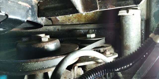 Течь антифриза из под сальника помпы