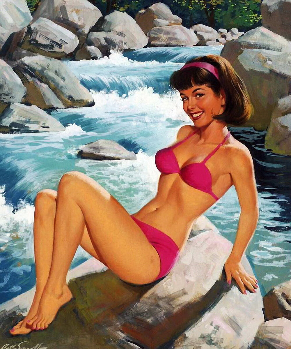 Художник arthur sarnoff картины