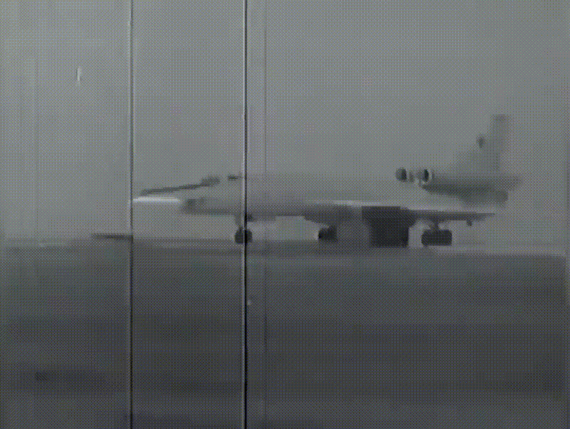 Тангаж на взлете Ту-22