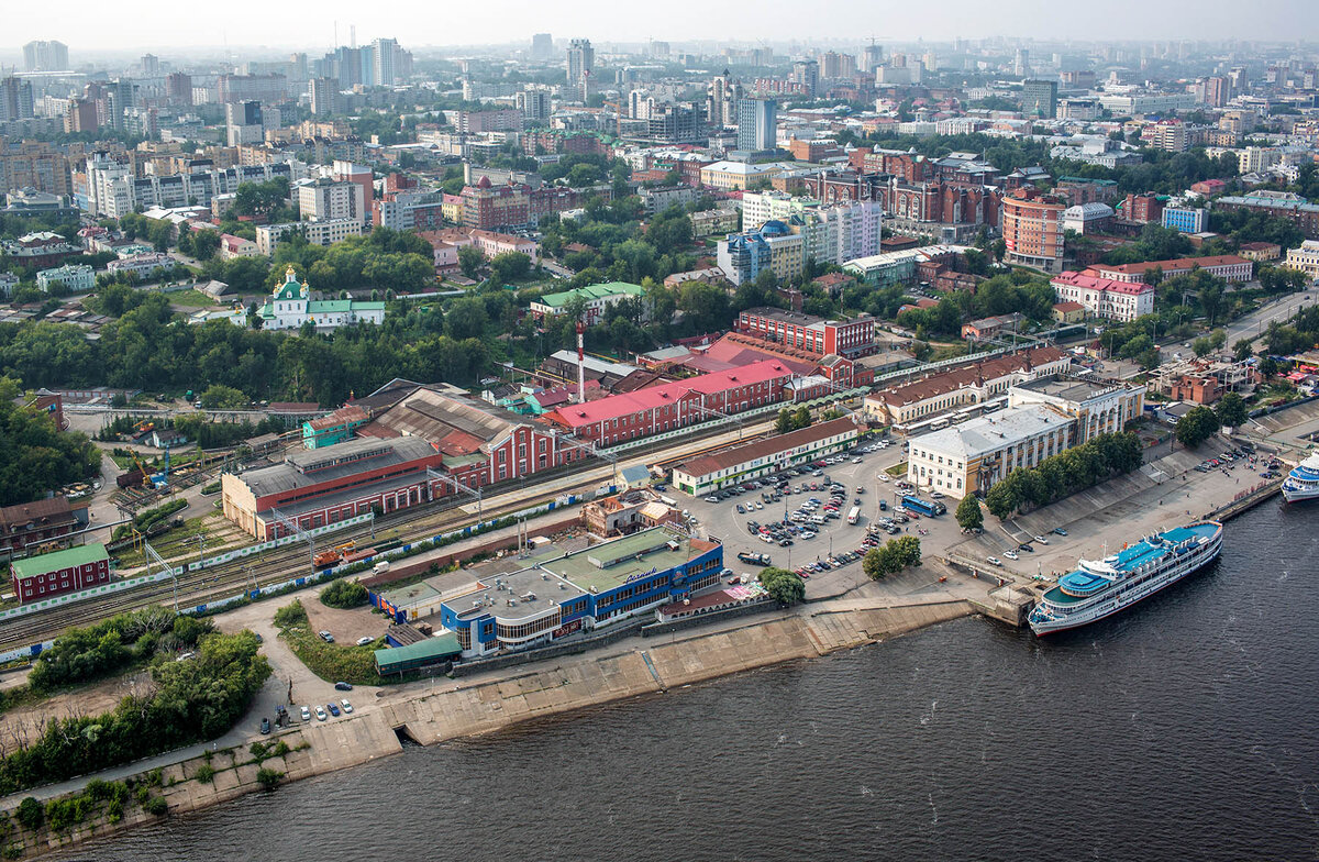Речной вокзал Кама Пермь