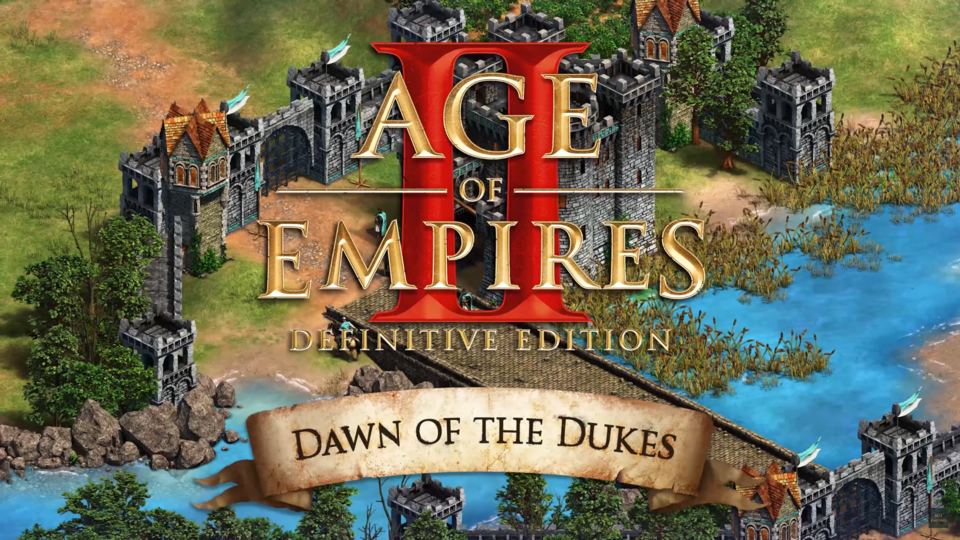 Логотип Age of Empires 2: Definitive Edition — Dawn of the Dukes.