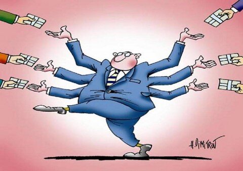 Для полемики. Анализ зарождения в современной истории России и победоносного шествия монстра коррупции был предпринят давно, лет 10 назад, но с тех пор ситуация усугубилась: государство не  реализовало мероприятий для действенного искоренения этого зла. Имитация борьбы с коррупцией создает дополнительную мотивацию расширения охватываемых ею сфер. В следующих статьях обязательно представлю идеи реальной борьбы  с коррупцией.