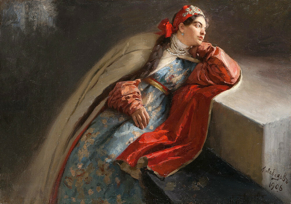 полотно К.В.Лебедева