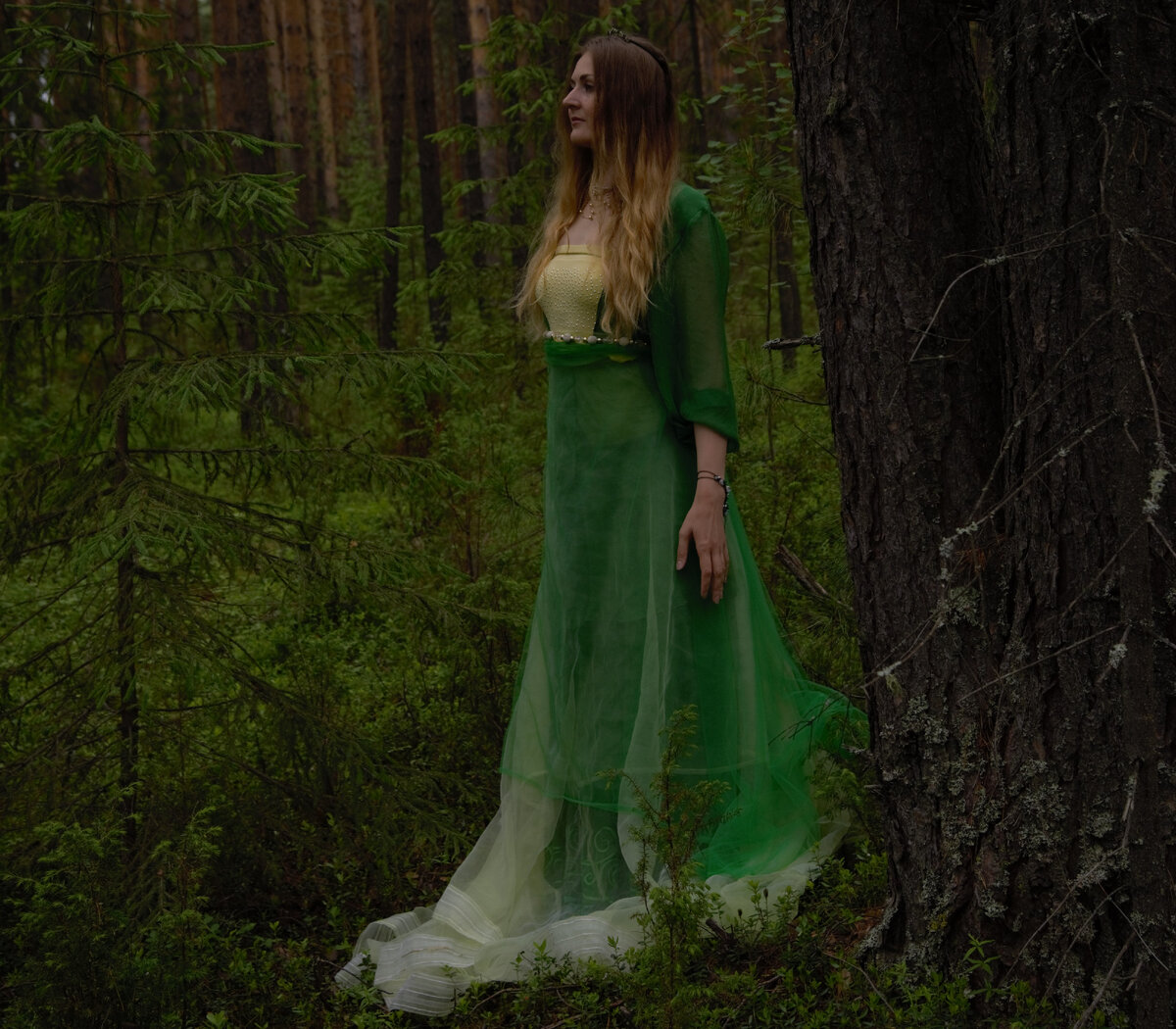 В Уральских лесах.