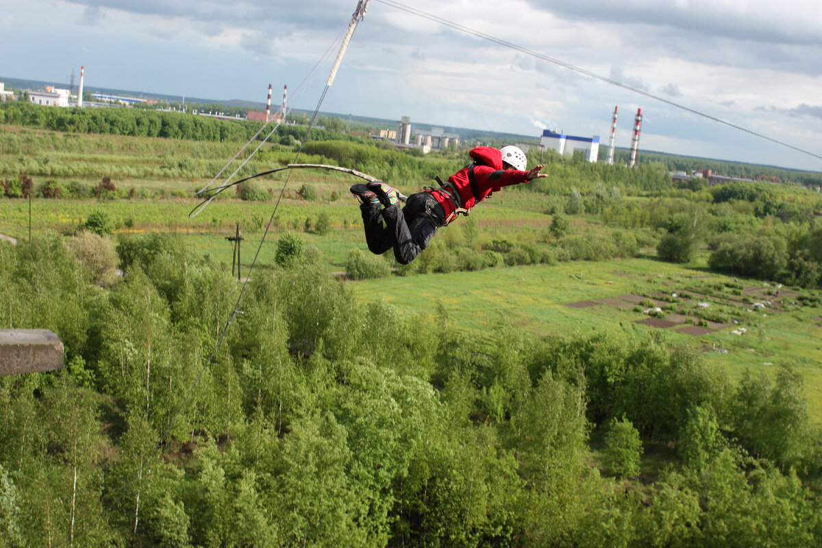 Прыжки с командой WSropejump. Московская область. Фотография  из личного архива автора статьи 