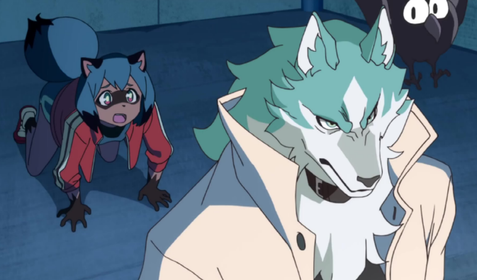 Кадр из сериала Совершенно новое животное/ BNA: Brand New Animal