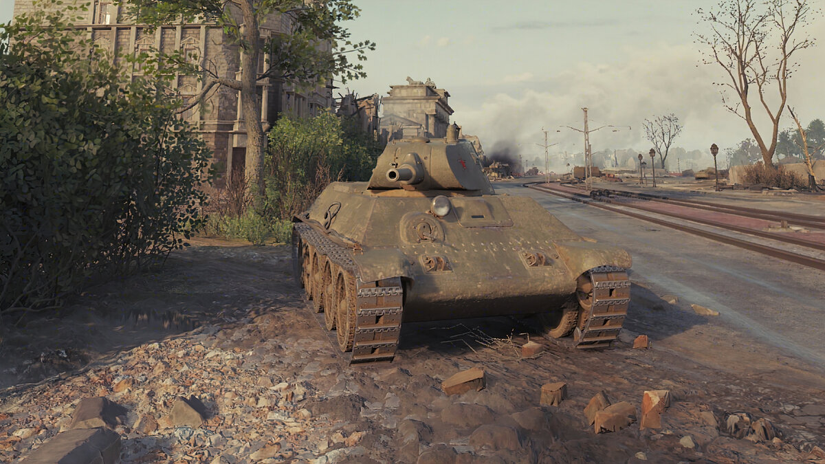 Скриншот из игры World of Tanks