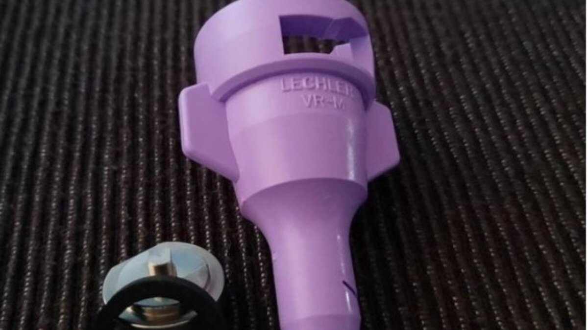 Новый распылитель Lechler VR для жидких удобрений 