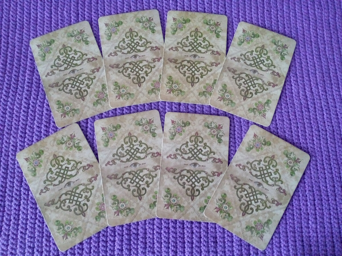 Восемь закрытых вариантов прогноза. Выбирайте свой слева-направо: верхний ряд- позиции 1-4, нижний ряд- позиции 5-8. Фото автора  

