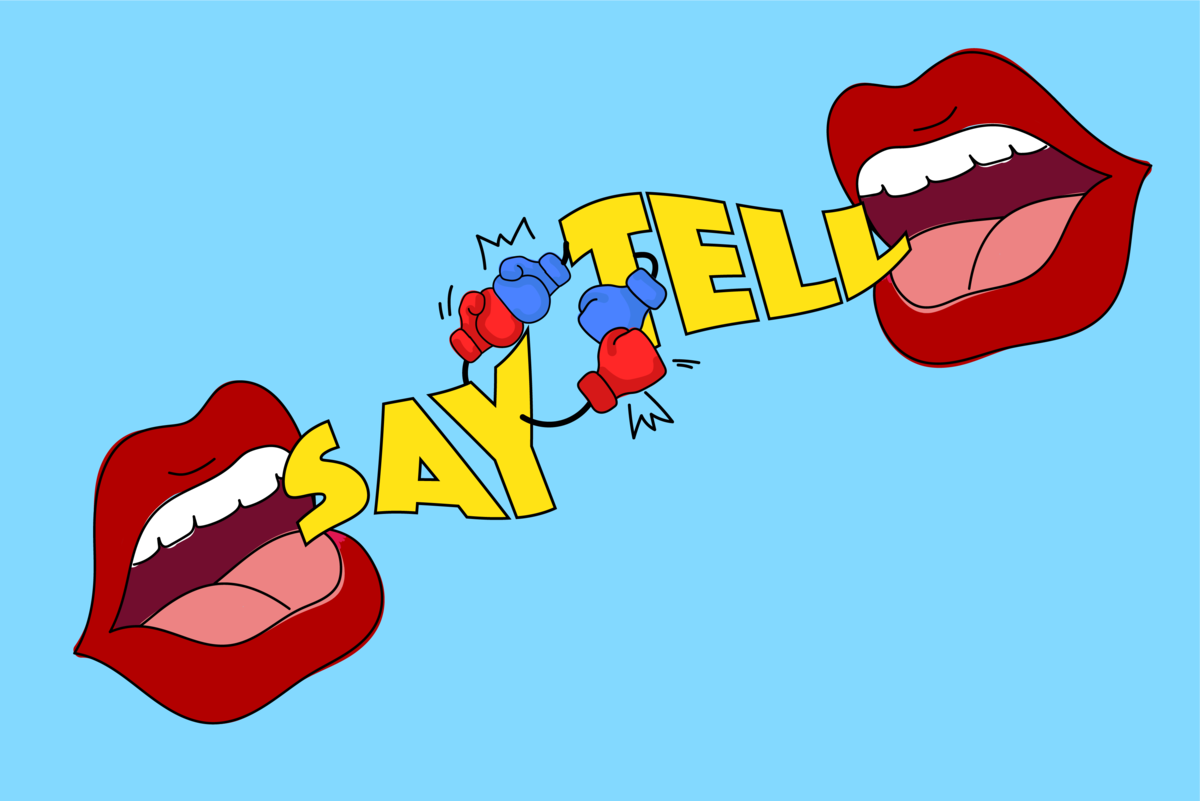 say-tell