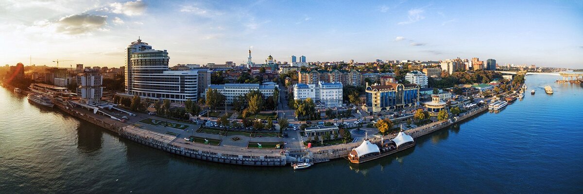 Достопримечательности России. Ростов-на-Дону.  Панорама