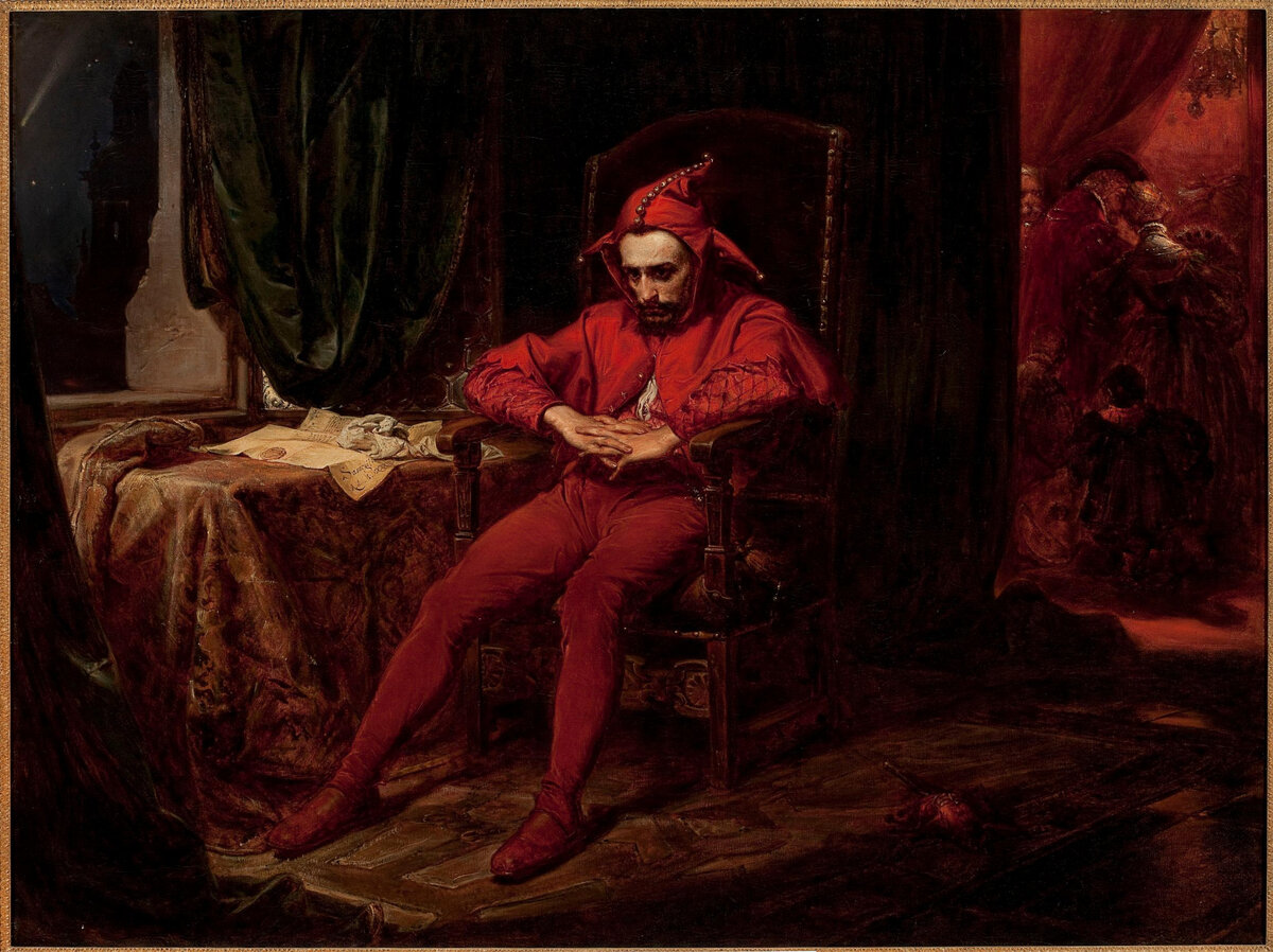 «Станчик (Придворный шут Станислав Гуска)». Худ. Ян Матейко