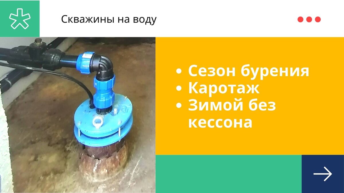Водозаборные скважины - важные вопросы (когда бурить, как обследовать, эксплуатация зимой)