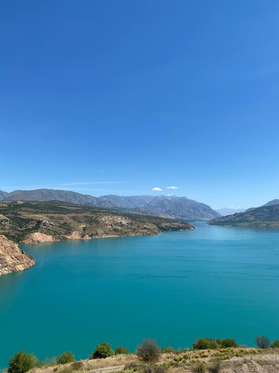 Чарвак водохранилище
