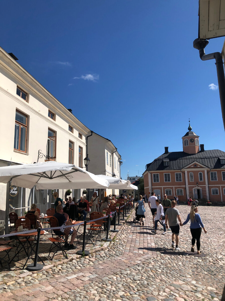 Финский городок Порвоо