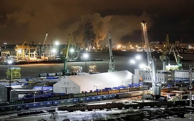 Пожар на «Проворном», декабрь 2021 года
