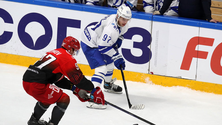    Семен Кизимов и Никита Гусев.ХК «Динамо»