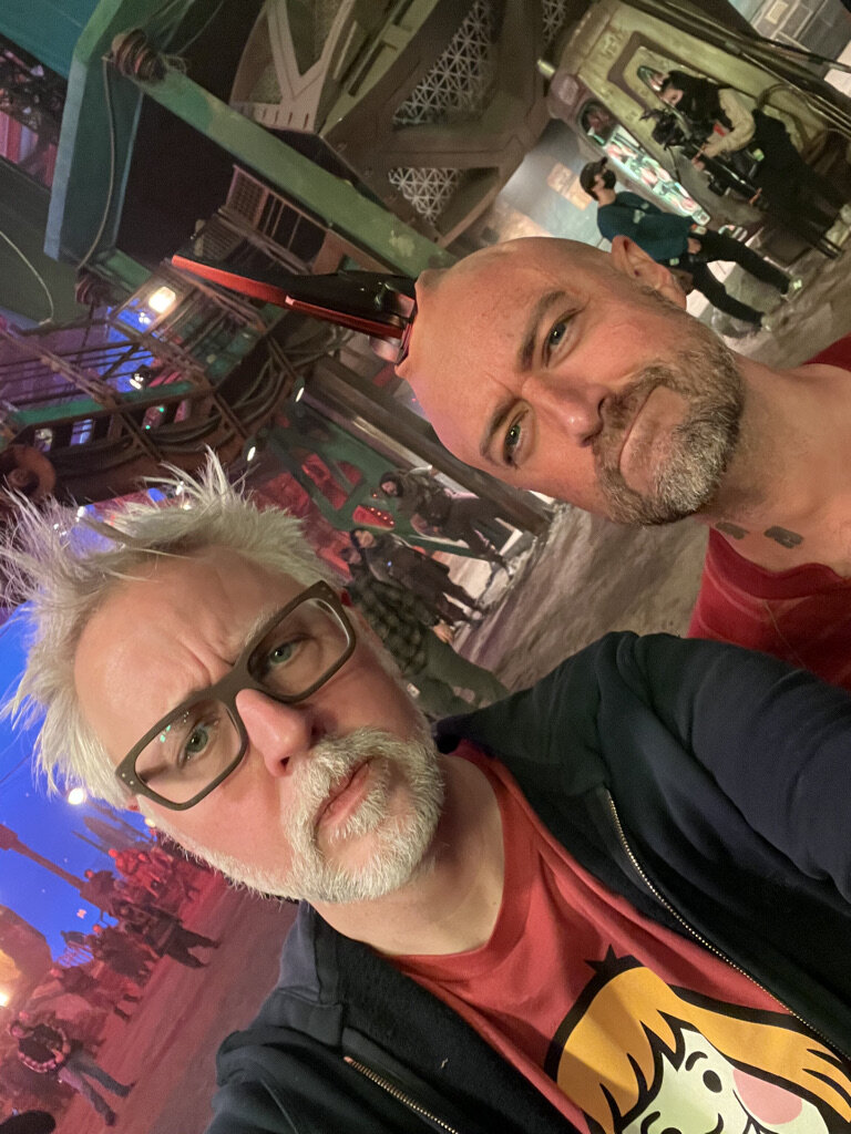 Фото со съемок «Стражи Галактики 3»