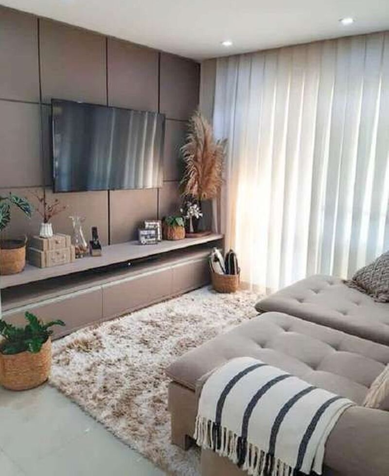 Гостиная малой площади. Фото 2.