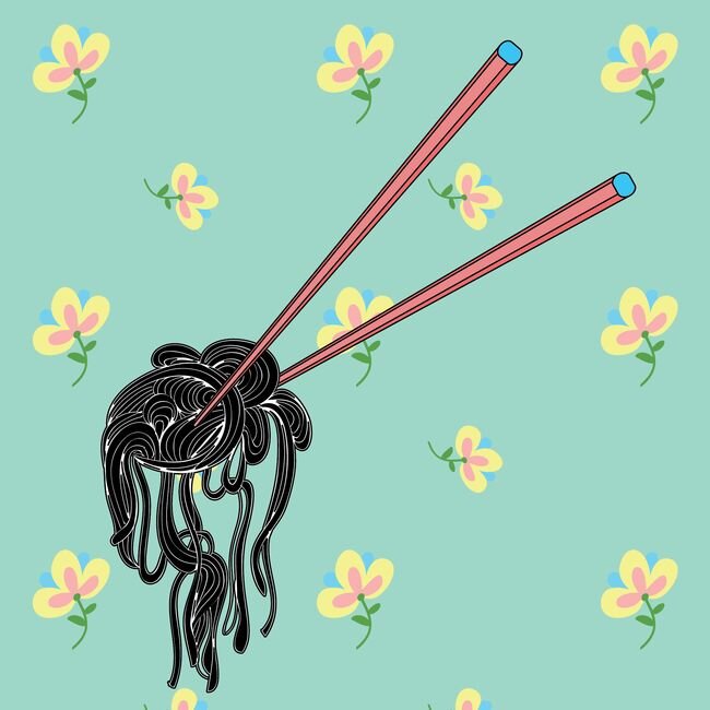 Как-то не аппетитно выглядит эта лапша