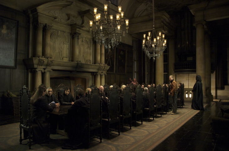 Уютный особняк Малфоев. Кадр из фильма